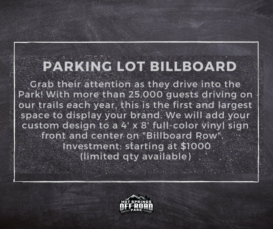 Parking Lot Billboard