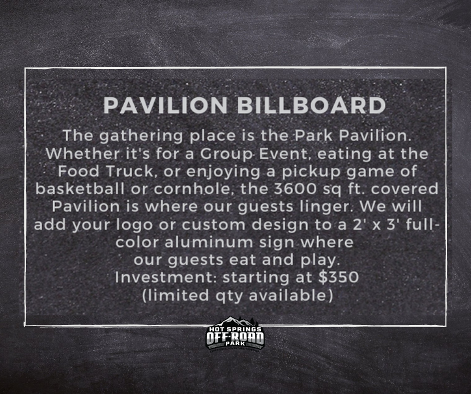 Pavilion Billboard